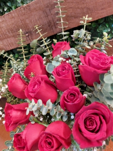 11 Kırmızı Gül Fanus