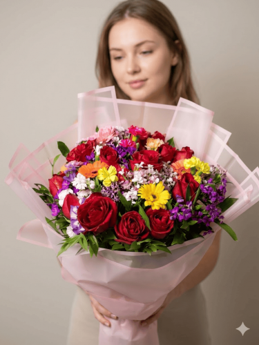 Gül Dokunuşlu Buket