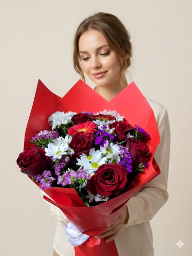 Renklere 6 Gül Dokunuşu