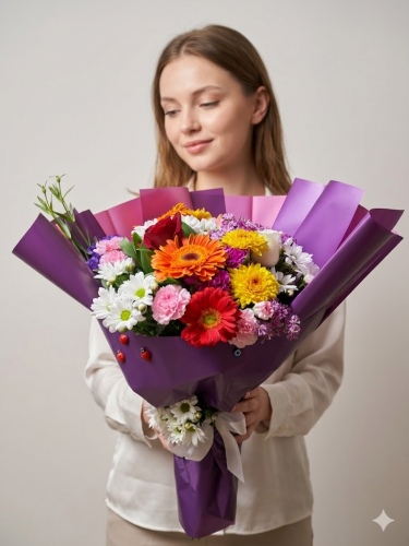 Çiçeklerin Dansı Buketi